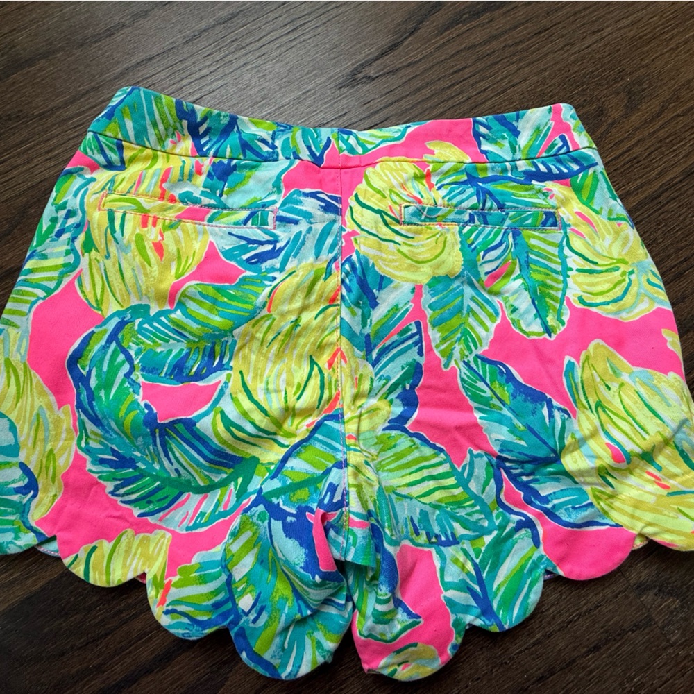 Lilly Pulitzer Tropical Leaf Print Shorts